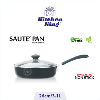 Cooking pots & pans online in Pakistan. Non stick cookware brand. Saute pan. Non stick sauce pan. sauce pan price. Saucepan with glass lid. Nonstick kitchenware.