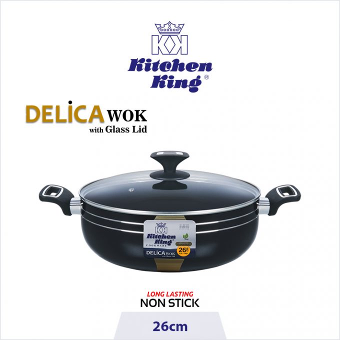 Delica Wok 26 cm nonstick cookware