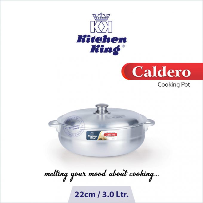 Best Pot Metal Finish Caldero Pot 22cm