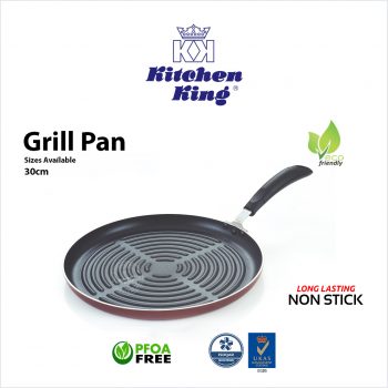 Best quality nonstick grill pan in Pakistan, kitchen king cookware