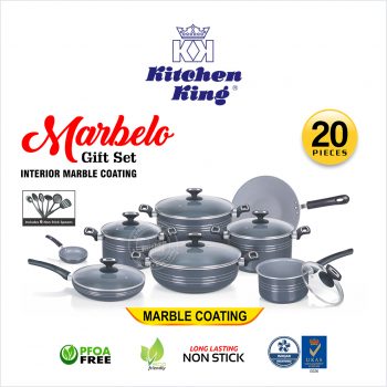 cooking pot, marble coating cookware set, marble non stick cookware set. marble nonstick tawa. best nonstick cookware in Pakistan, nonstick pan