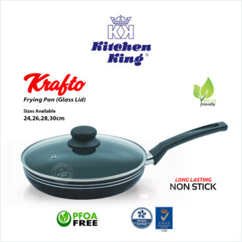 Fry Pan Krafto (Glass Lid)