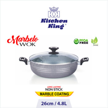 Best marble coated cookware, Marble coated karahi, nonstick karahi, non stick cookware set. marble coating. nonstick cookware. Best non stick cookware brand.