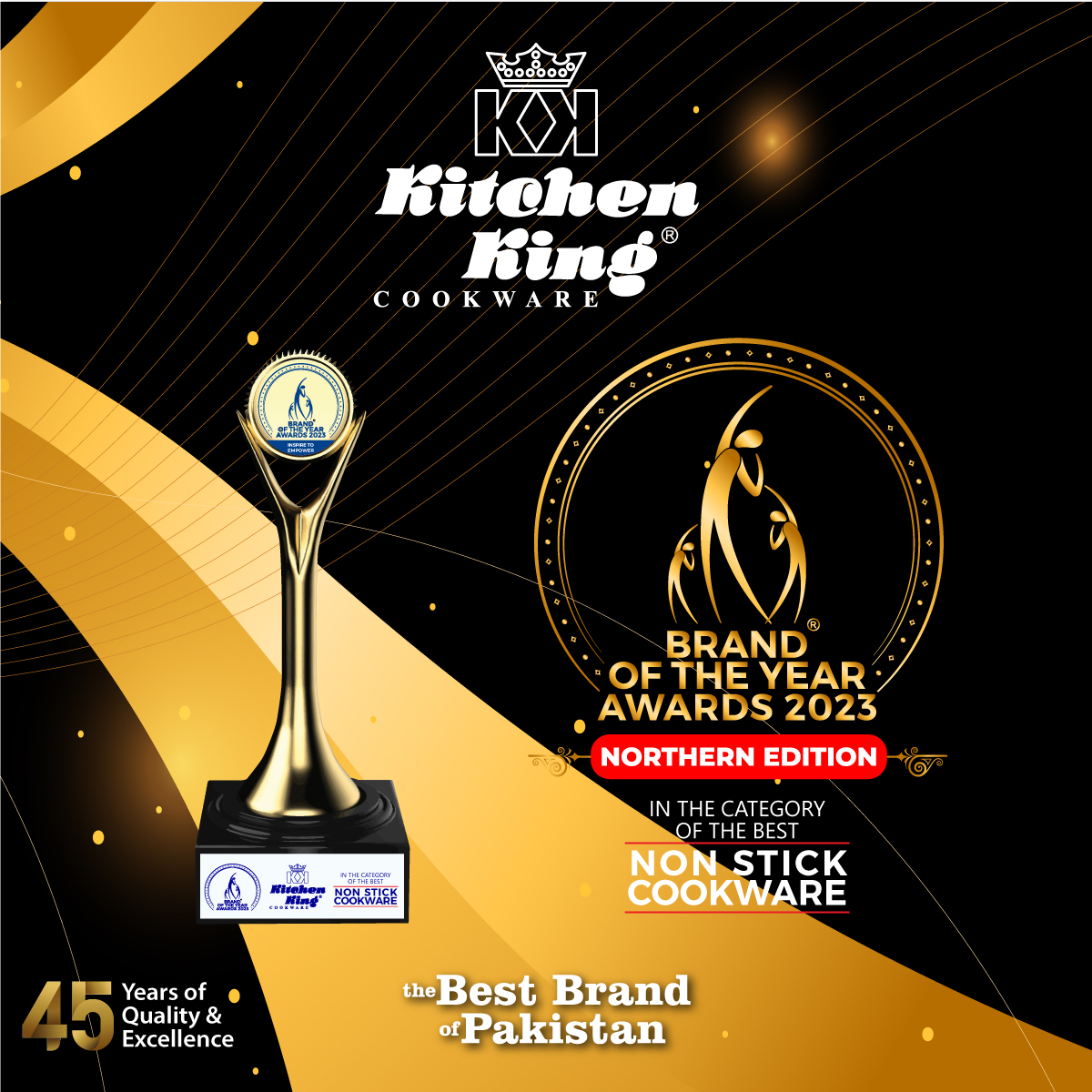 best nonstick cookware brands in Pakistan. brand of the year. brand of the year awards.