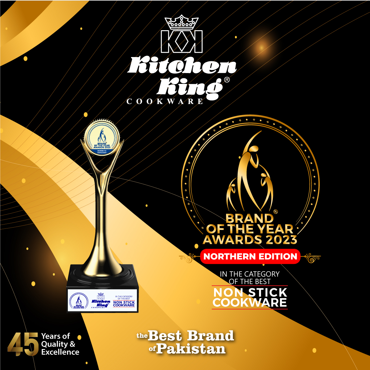 Non stick Cookware. best nonstick cookware brands in Pakistan. brand of the year. brand of the year awards.